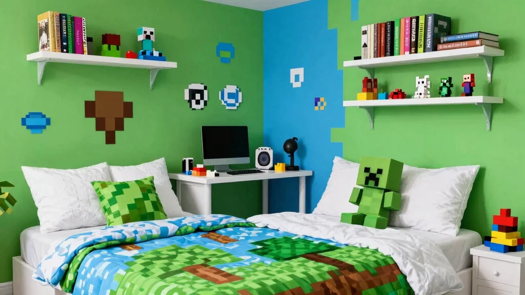 18 Cute Minecraft Bedroom Ideas: Fun Game-Inspired Rooms