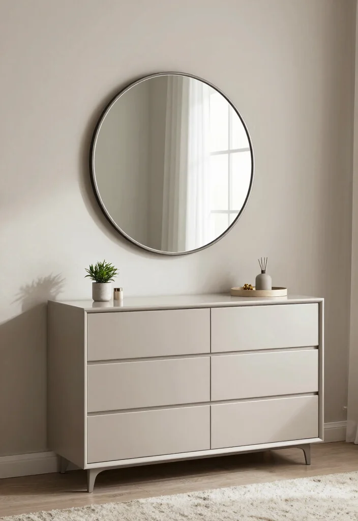 18 Modern Bedroom Wall Decor Ideas: Sleek Stylish Touch - 2. Decorative Wall Mirrors 1