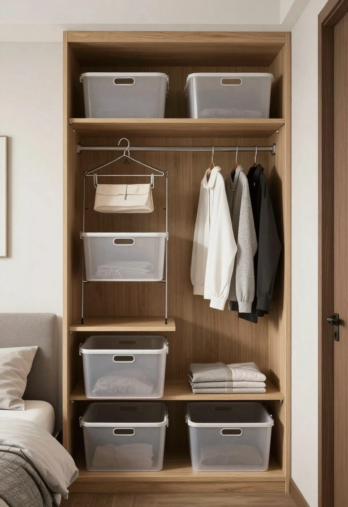 18 Small Bedroom Ideas With Stylish Compact Layouts - 13. Optimize Closet Space 1