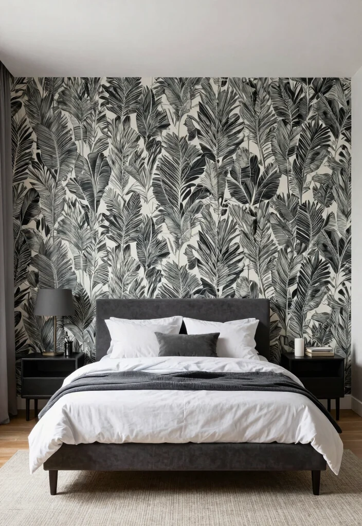 18 Small Bedroom Ideas With Stylish Compact Layouts - 17. Accent Walls for Impact 1