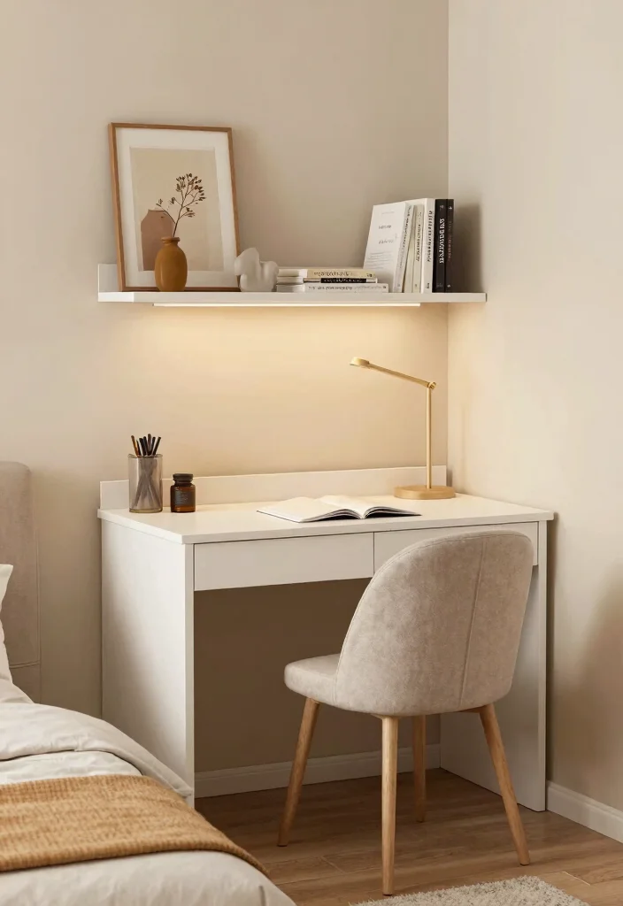 18 Small Bedroom Ideas With Stylish Compact Layouts - 18. Create a Workspace 1