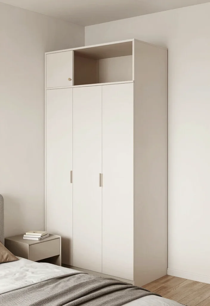 18 Small Bedroom Ideas With Stylish Compact Layouts - 3. Corner Wardrobes to Maximize Space 1