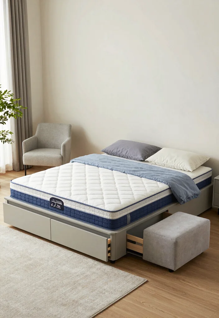 18 Small Bedroom Ideas With Stylish Compact Layouts - 4. Multi-functional Furniture 1