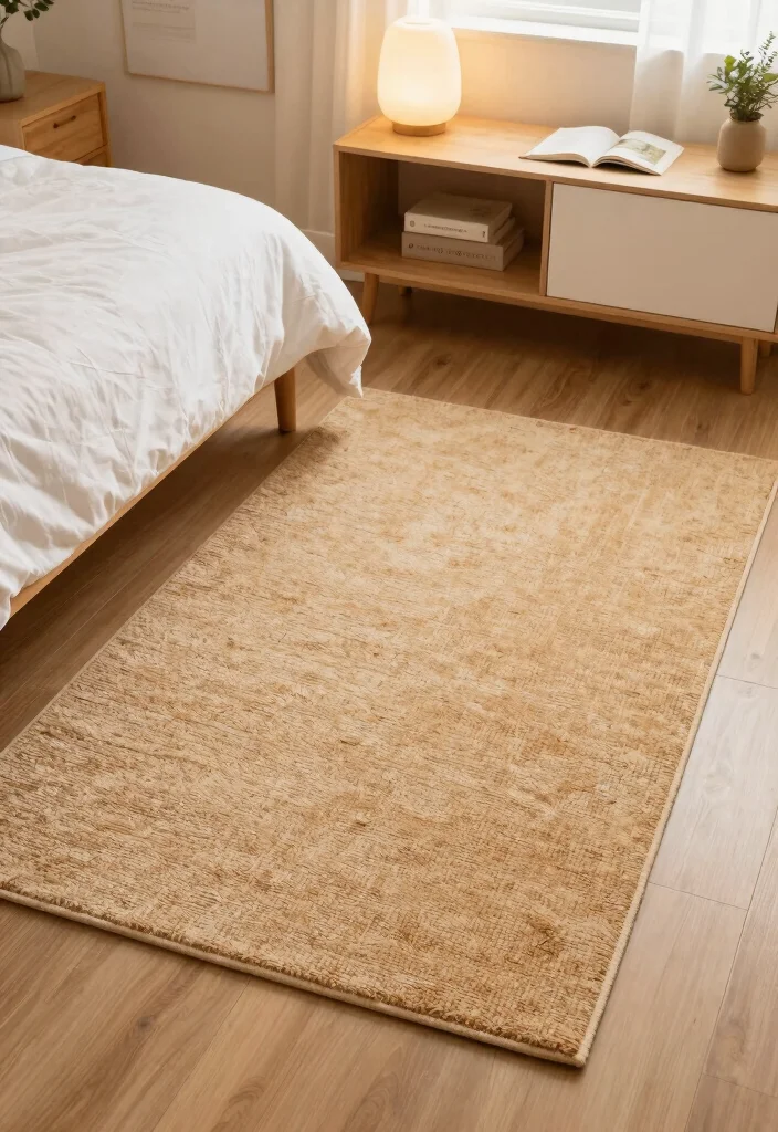 18 Small Bedroom Ideas With Stylish Compact Layouts - 7. Area Rugs for Definition 1