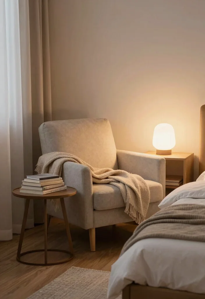 18 Small Bedroom Ideas With Stylish Compact Layouts - 9. Create a Cozy Reading Nook 1