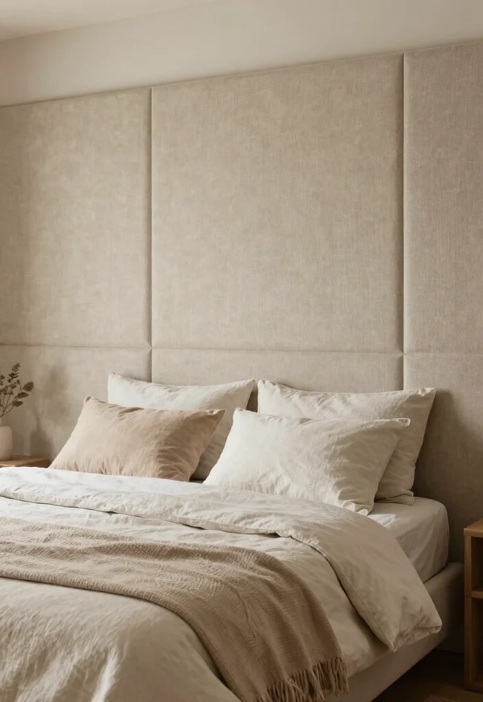 18 Upholstered Wall Panels Bedroom Ideas for a Luxe Cozy Finish - 14. Sustainable Materials for Eco-Friendly Luxury 1