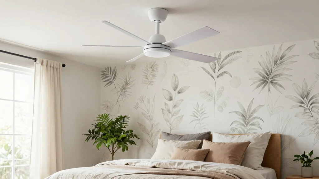 12 Bedroom Ceiling Fan Ideas That Cool the Room Without Making Noise