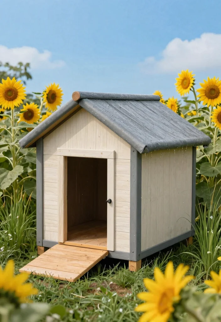 12 Outdoor Dog Kennel Ideas That Keep Pets Cool in Summer - 2. Insulated Dog House 1