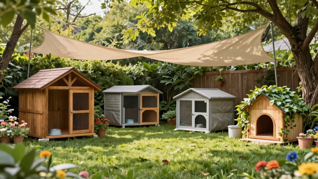 12 Outdoor Dog Kennel Ideas That Keep Pets Cool in Summer