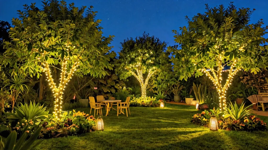 12 Outdoor Tree Lighting Concepts That Install Without Drilling
