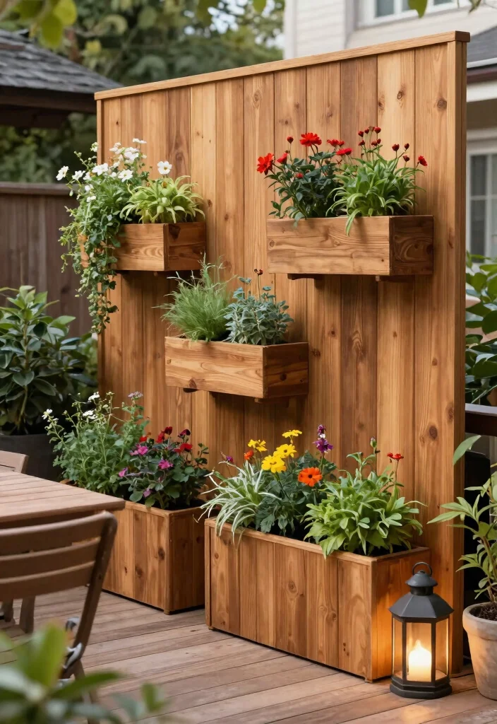 12 Patio Wall Decor Ideas That Withstand Rain and Sun Fade - 3. Weather-Resistant Wood Panels 1