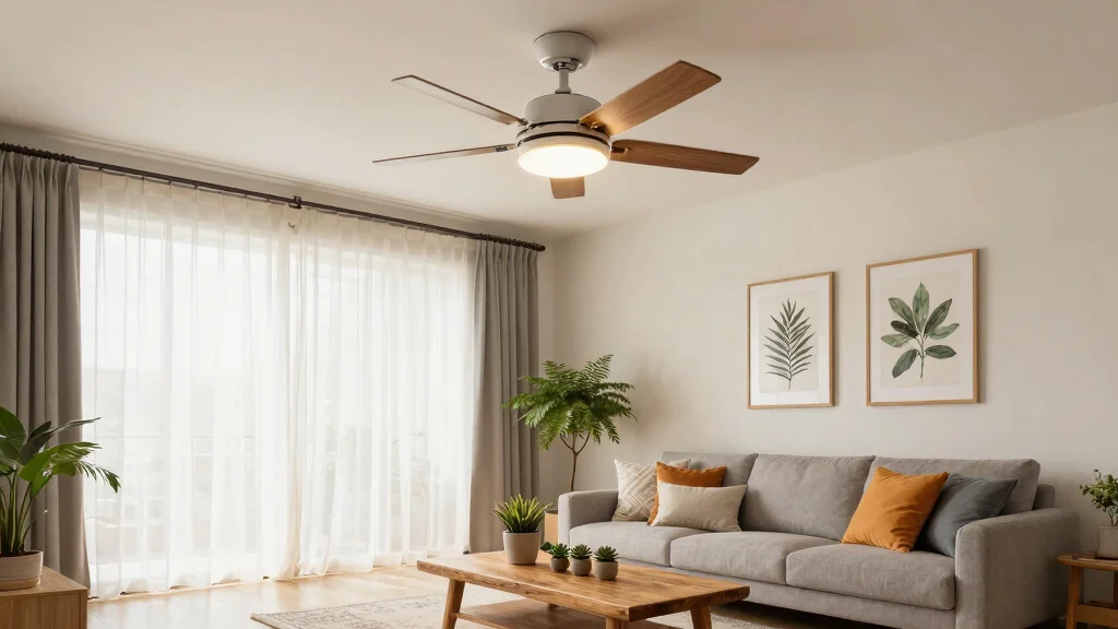 14 Ceiling Fans with Light Living Room Ideas for Low Ceilings