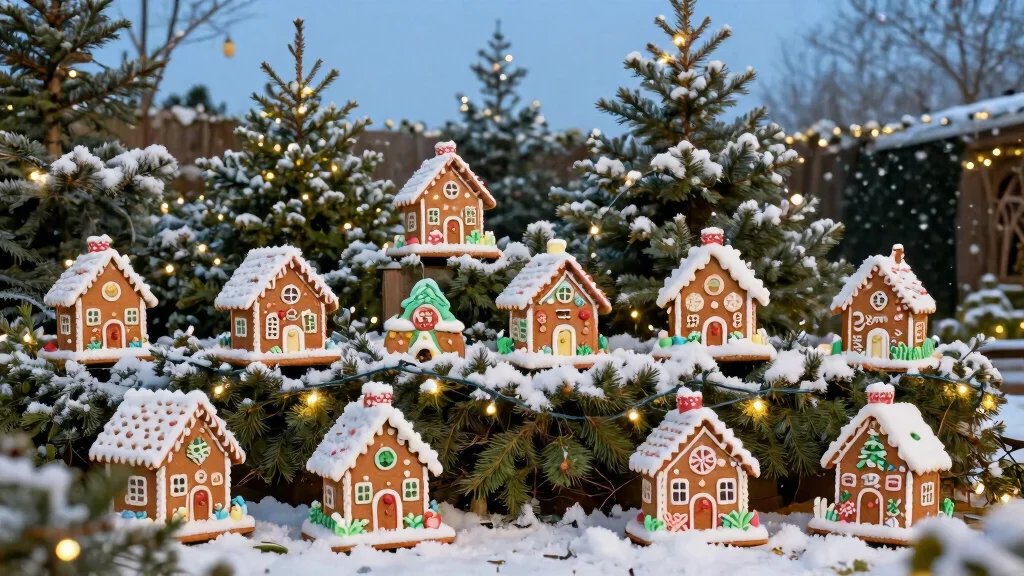 14 Outdoor Gingerbread House Ornaments That Survive Rain and Wind