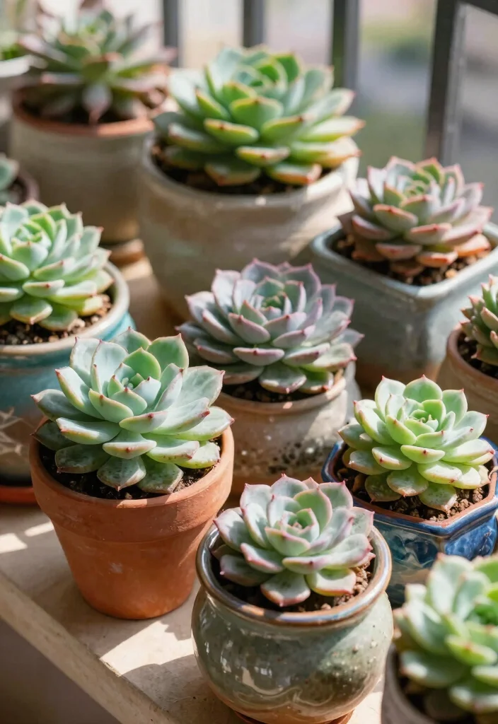 14 Plants in Balcony Ideas That Survive Wind and Limited Sunlight - 1. Hardy Succulents: The Perfect Wind Tolerance 1
