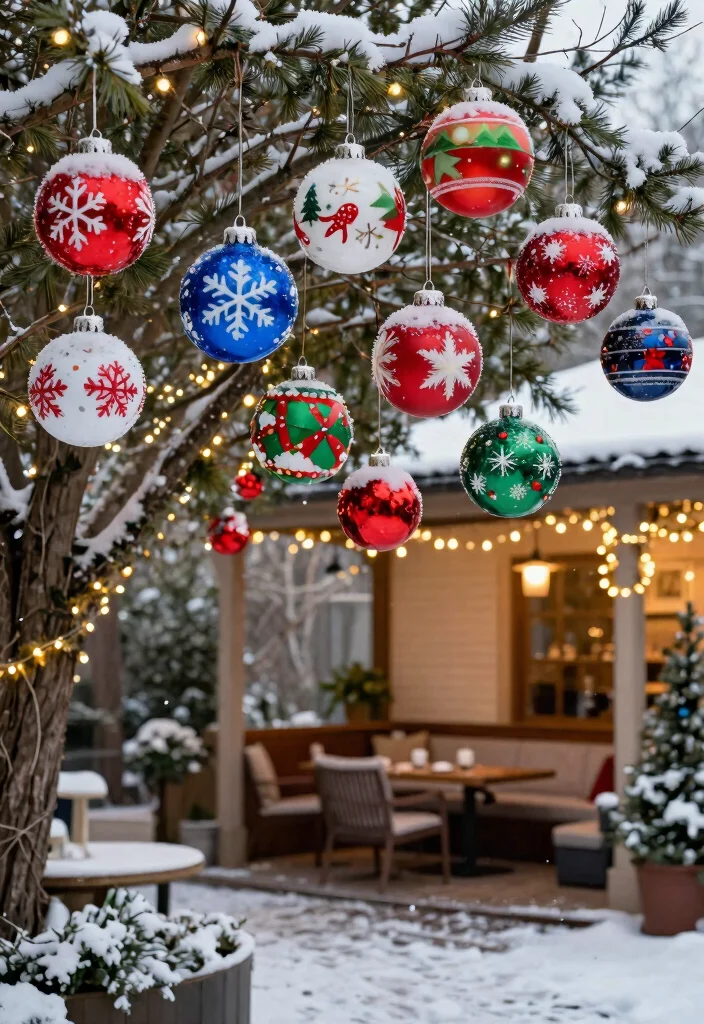 15 Decoraciones de Patio de Navidad Que Resisten Viento y Lluvia - 5. Heavy-Duty Outdoor Ornaments 1