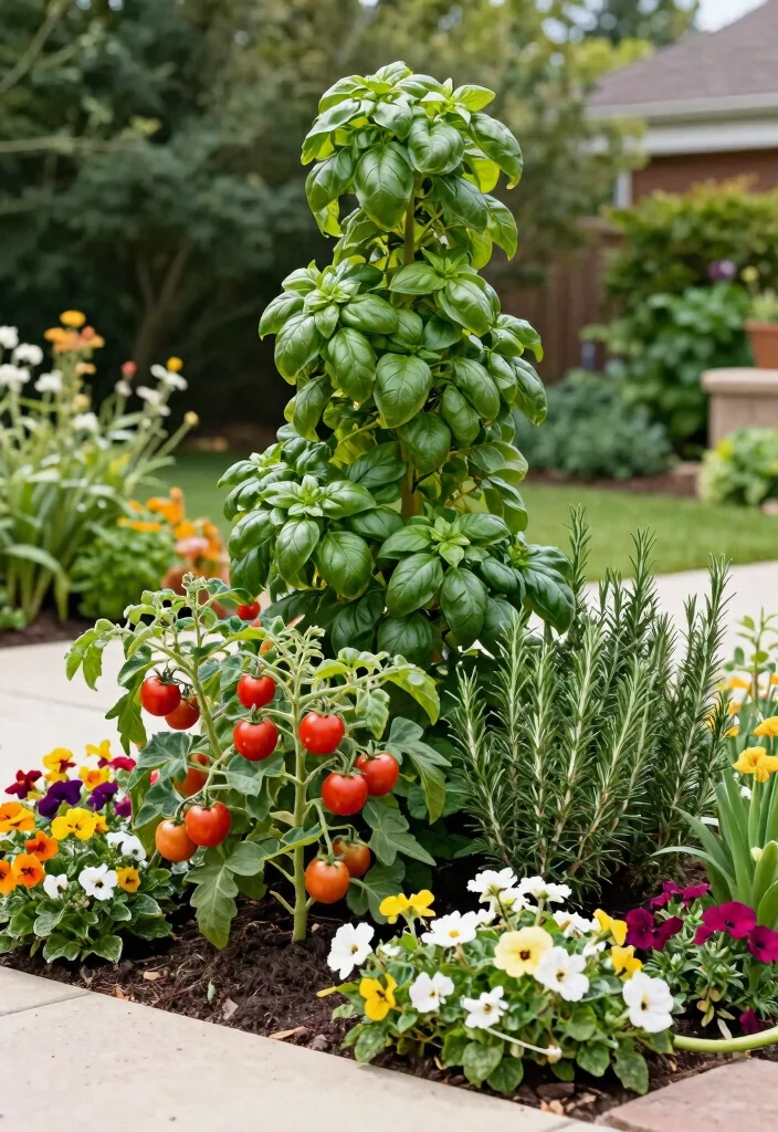 15 Front Yard Decor Ideas That Boost Curb Appeal Without a Full Makeover - 12. Planting Edible Landscaping 1