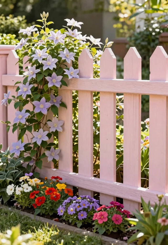 15 Front Yard Decor Ideas That Boost Curb Appeal Without a Full Makeover - 14. Decorative Fencing 1