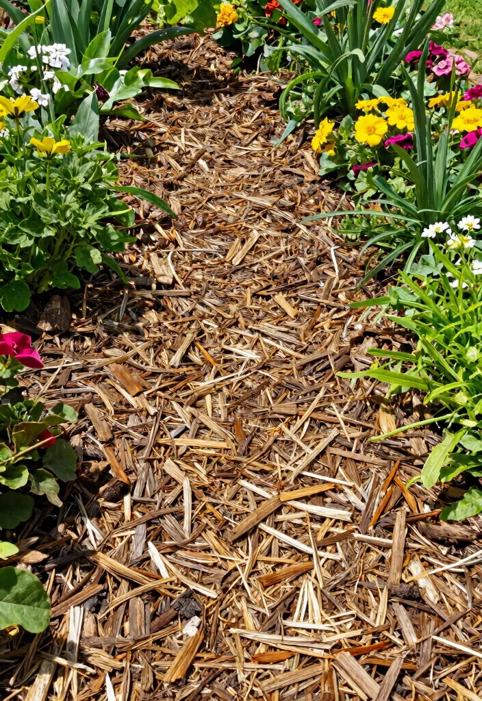 15 Front Yard Decor Ideas That Boost Curb Appeal Without a Full Makeover - 7. Sustainable Mulching 1