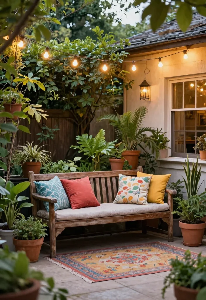 15 Front Yard Decor Ideas That Boost Curb Appeal Without a Full Makeover - 8. Outdoor Seating Area 1