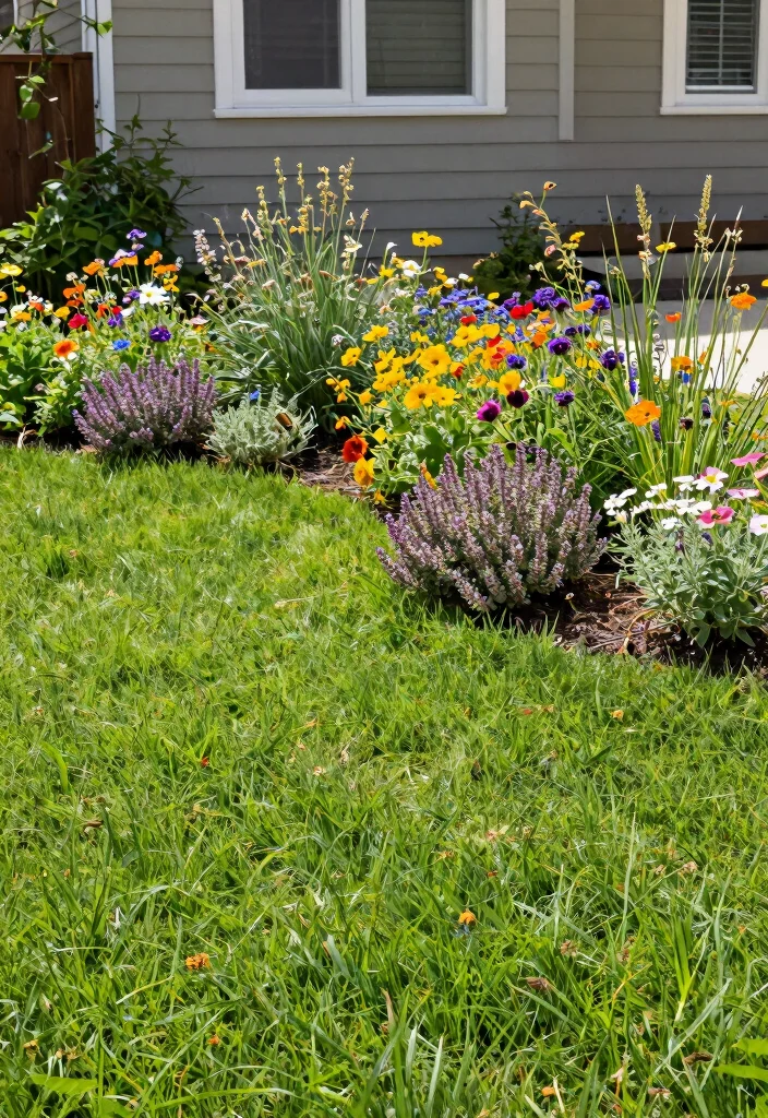 15 Front Yard Decor Ideas That Boost Curb Appeal Without a Full Makeover - 9. Eco-Friendly Lawn Alternatives 1