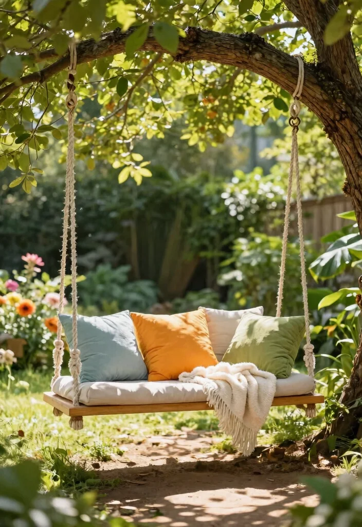 15 Meubles de Patio Palette Ideas That Look Expensive - 11. Pallet Swing 1
