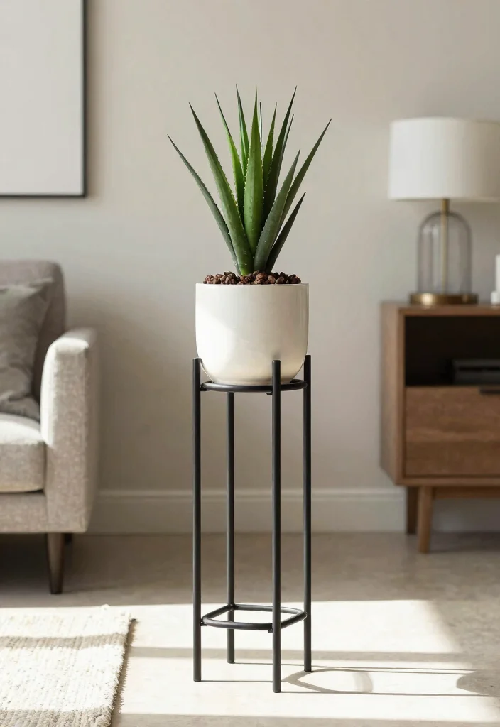 15 Modern Plant Stand Ideas That Don't Tip Over With Tall Plants - 15. Compact and Collapsible Stands for Flexibility 1