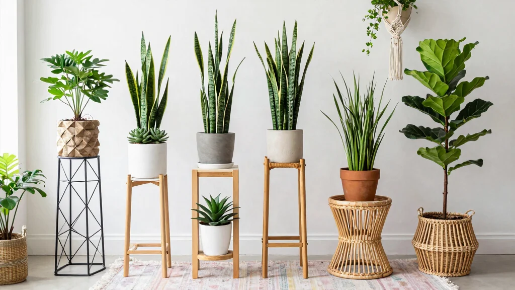15 Modern Plant Stand Ideas That Don't Tip Over With Tall Plants