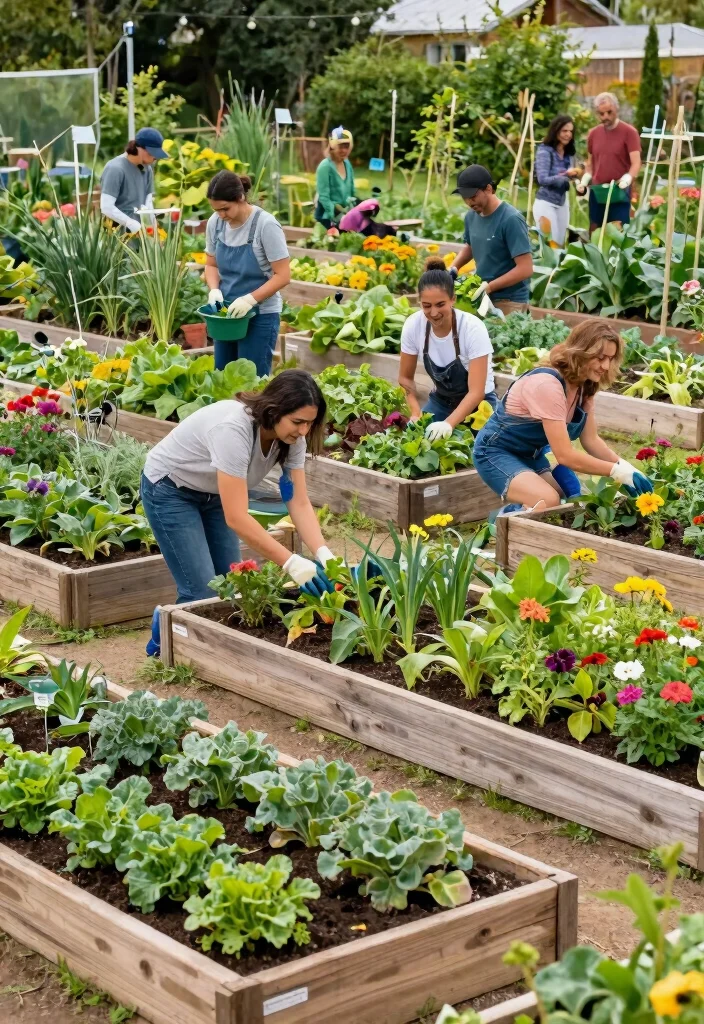 15 Modular Raised Garden Bed Ideas That Expand as Your Garden Grows - 14. Community Garden Beds 1