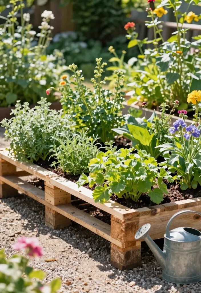 15 Modular Raised Garden Bed Ideas That Expand as Your Garden Grows - 4. Pallet Raised Garden Beds 1