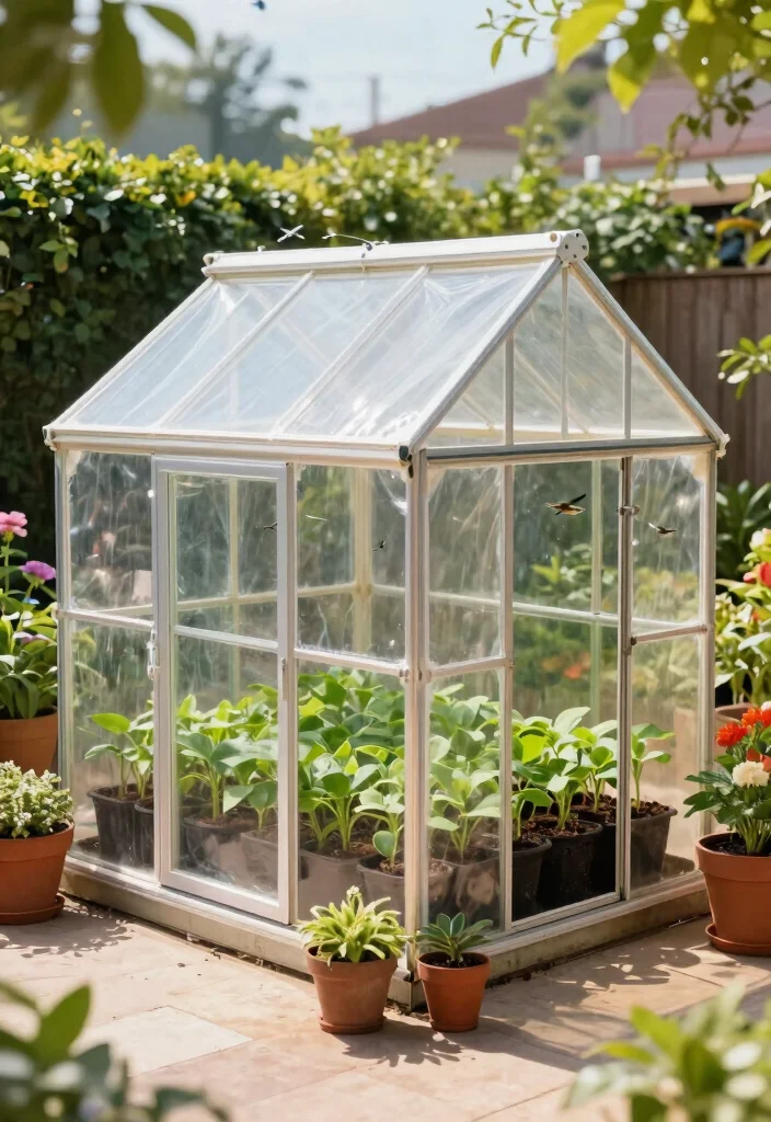 15 Modular Raised Garden Bed Ideas That Expand as Your Garden Grows - 6. Modular Greenhouse Beds 1