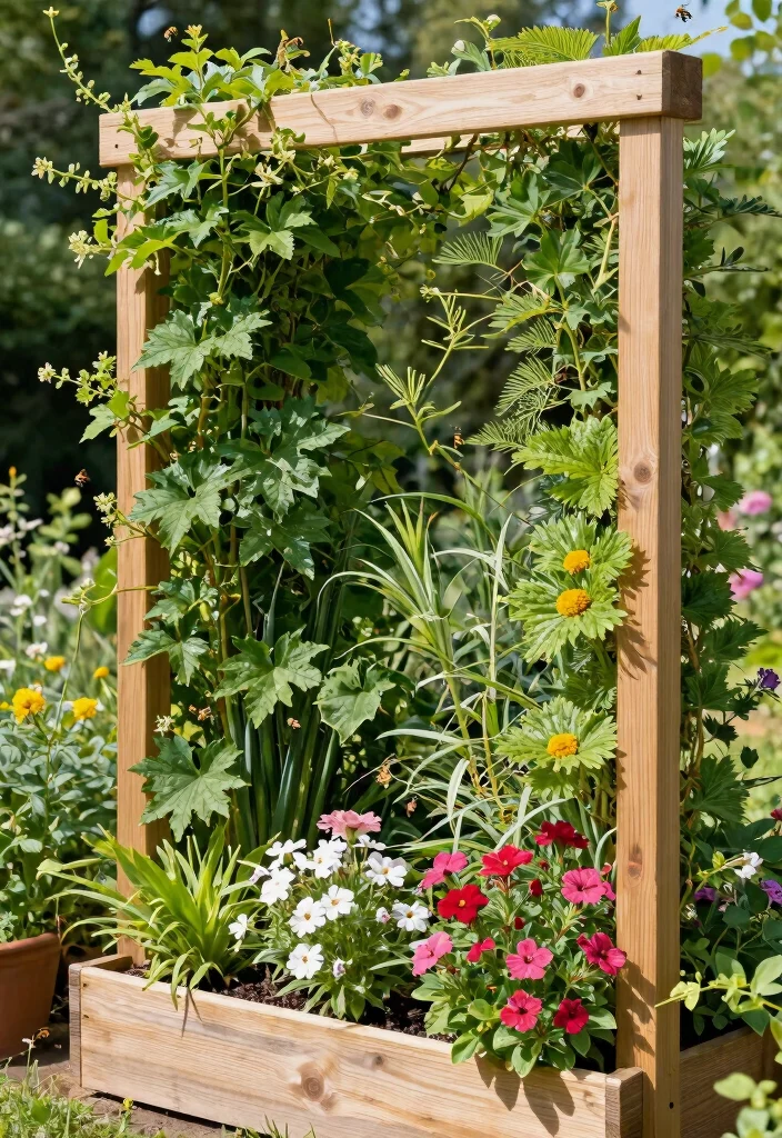 15 Modular Raised Garden Bed Ideas That Expand as Your Garden Grows - 8. Vertical Frame Garden Beds 1