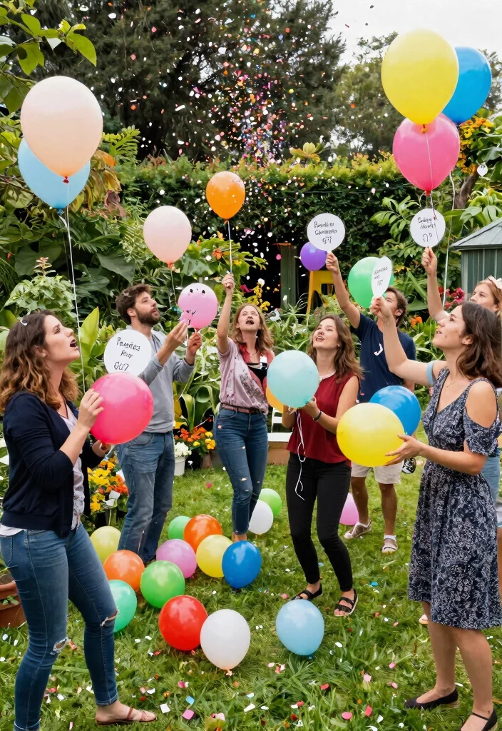 15 Outdoor Party Games That Work for All Ages and Skill Levels - 15. Balloon Pop Gardening Quiz 1