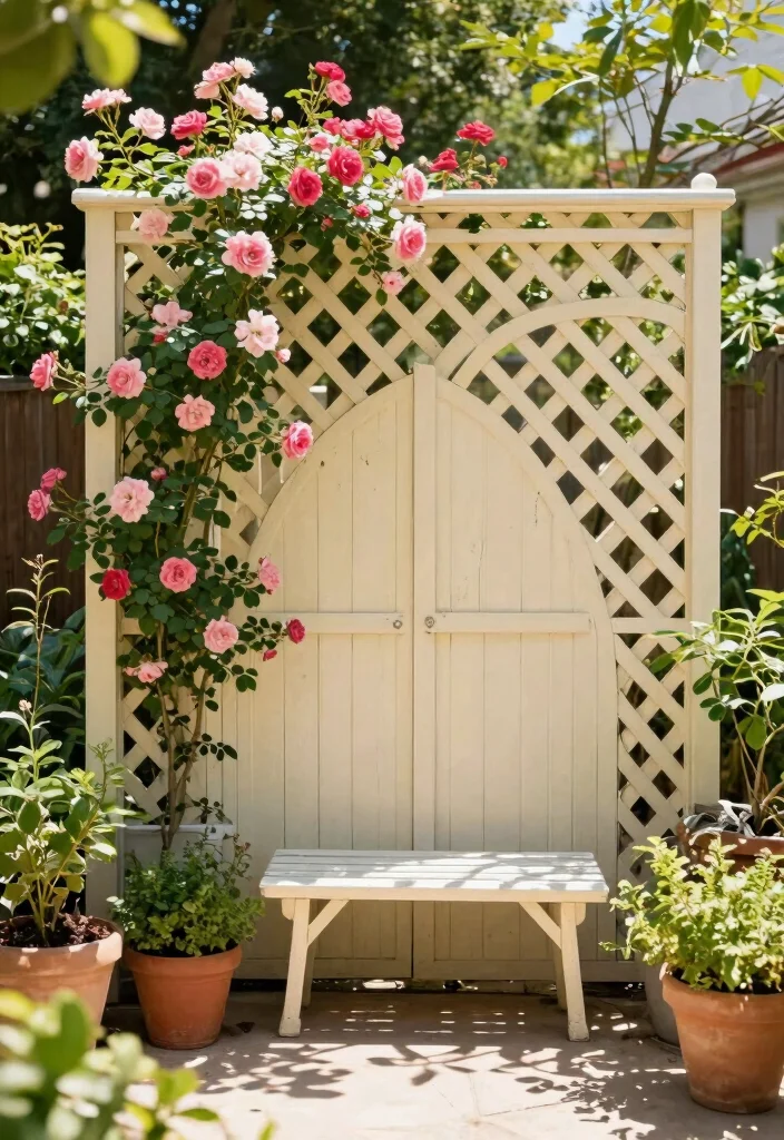 15 Outdoor Privacy Screen Ideas That Block Views Without Looking Cheap - 2. Lattice Privacy Screens 1