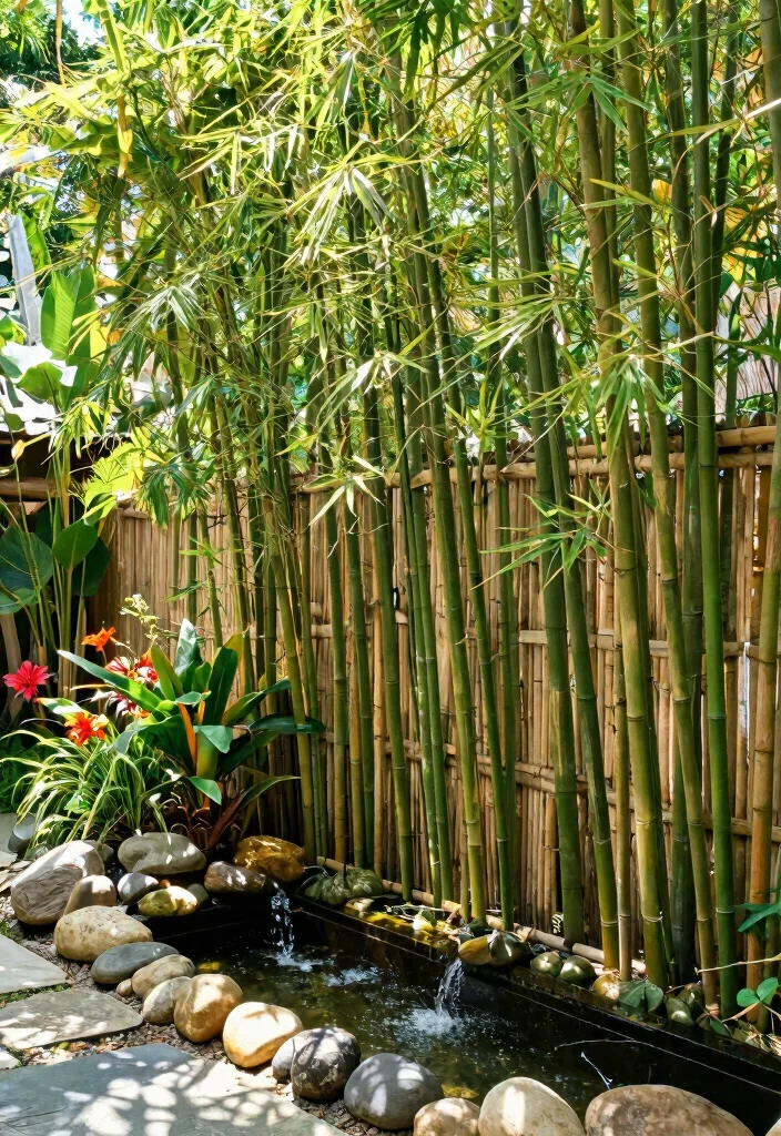 15 Outdoor Privacy Screen Ideas That Block Views Without Looking Cheap - 3. Bamboo Fencing 1
